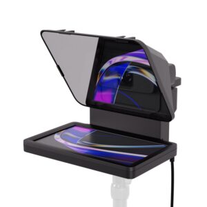 Elgato USB teleprompter, built-in screen, DSLR/webcam/smartphone compatible.