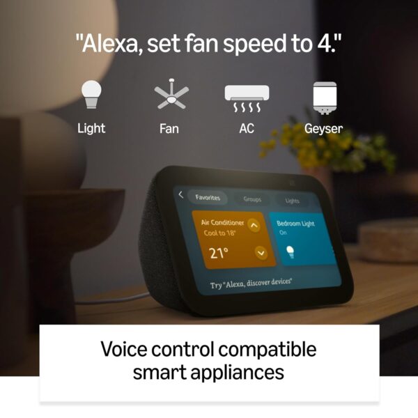 Amazon Echo Show 5: Smart display, Alexa, better sound, home monitoring. - Image 8