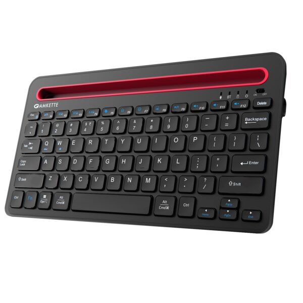 Amkette Optimus Pro: 4-in-1 wireless keyboard, Bluetooth, AI. - Image 2