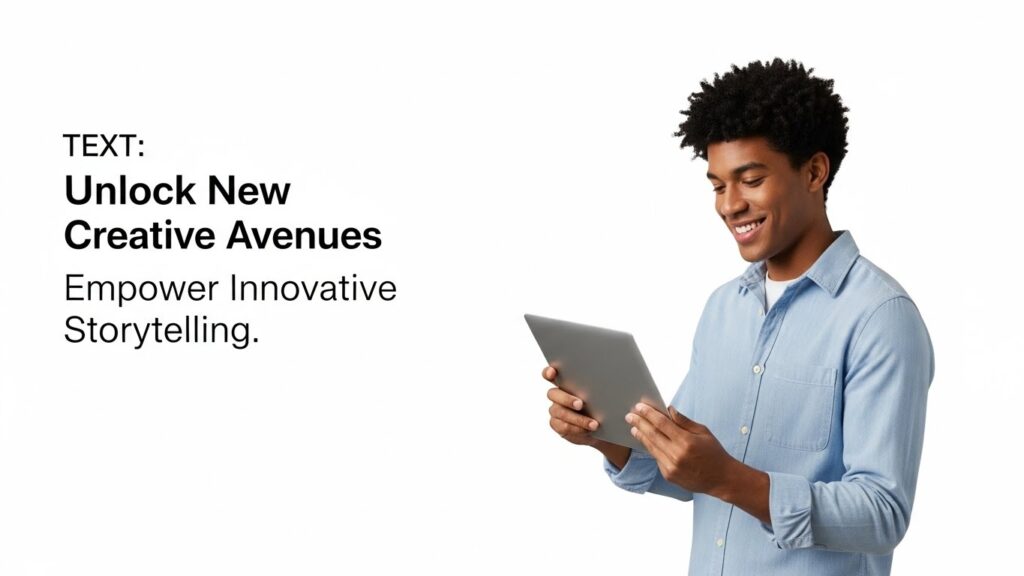 human vs artificial intelligence showing how AI tools empower creative storytelling through human-driven innovation