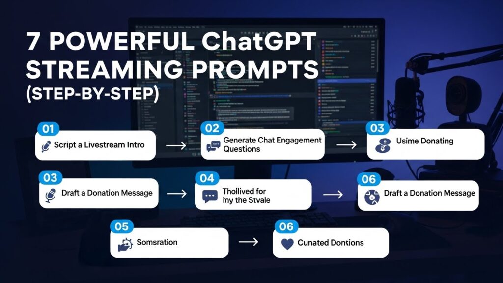 7 powerful ChatGPT streaming prompts explained step by step to help users find free legal movie streaming services and optimize home cinema setup