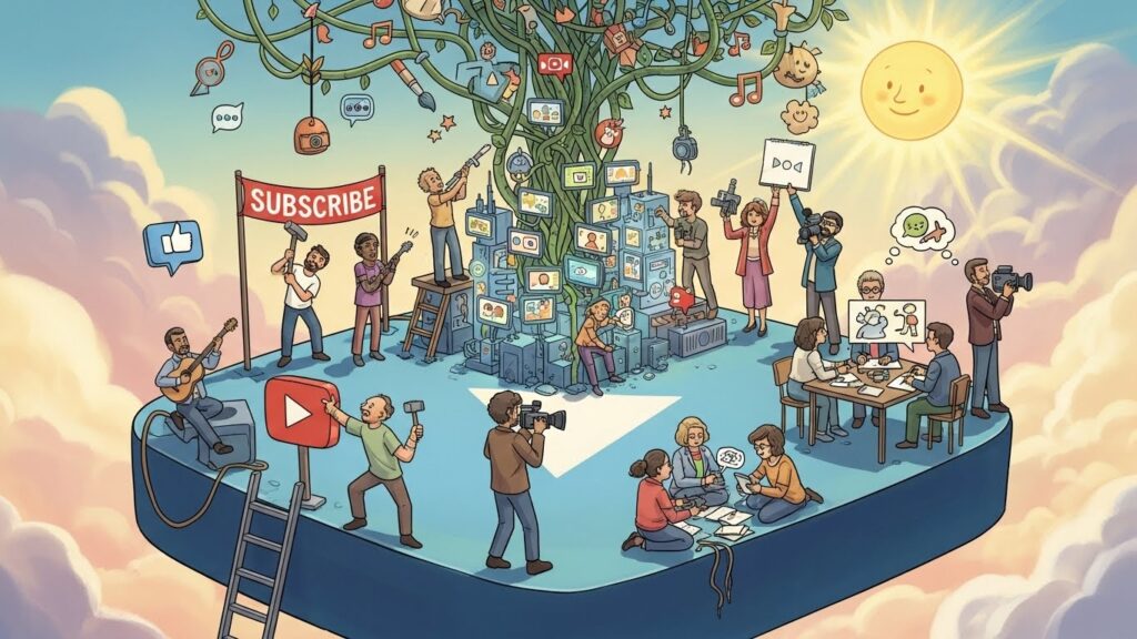 AI-generated content on YouTube impacting viewer trust as automated videos replace human creators