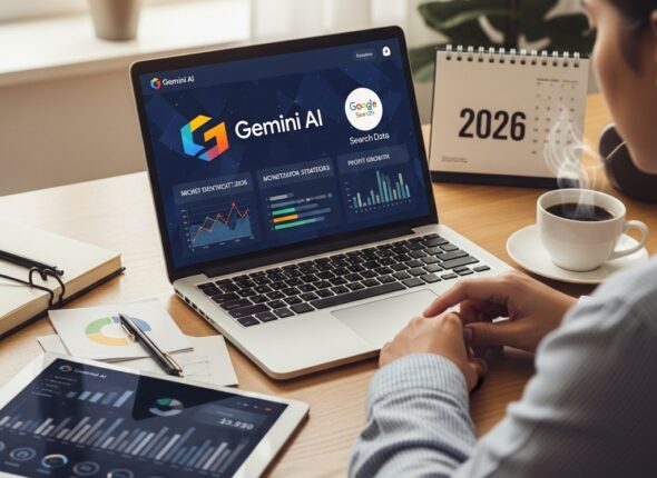 Google search data acting as a demand engine for validating and scaling Gemini business ideas