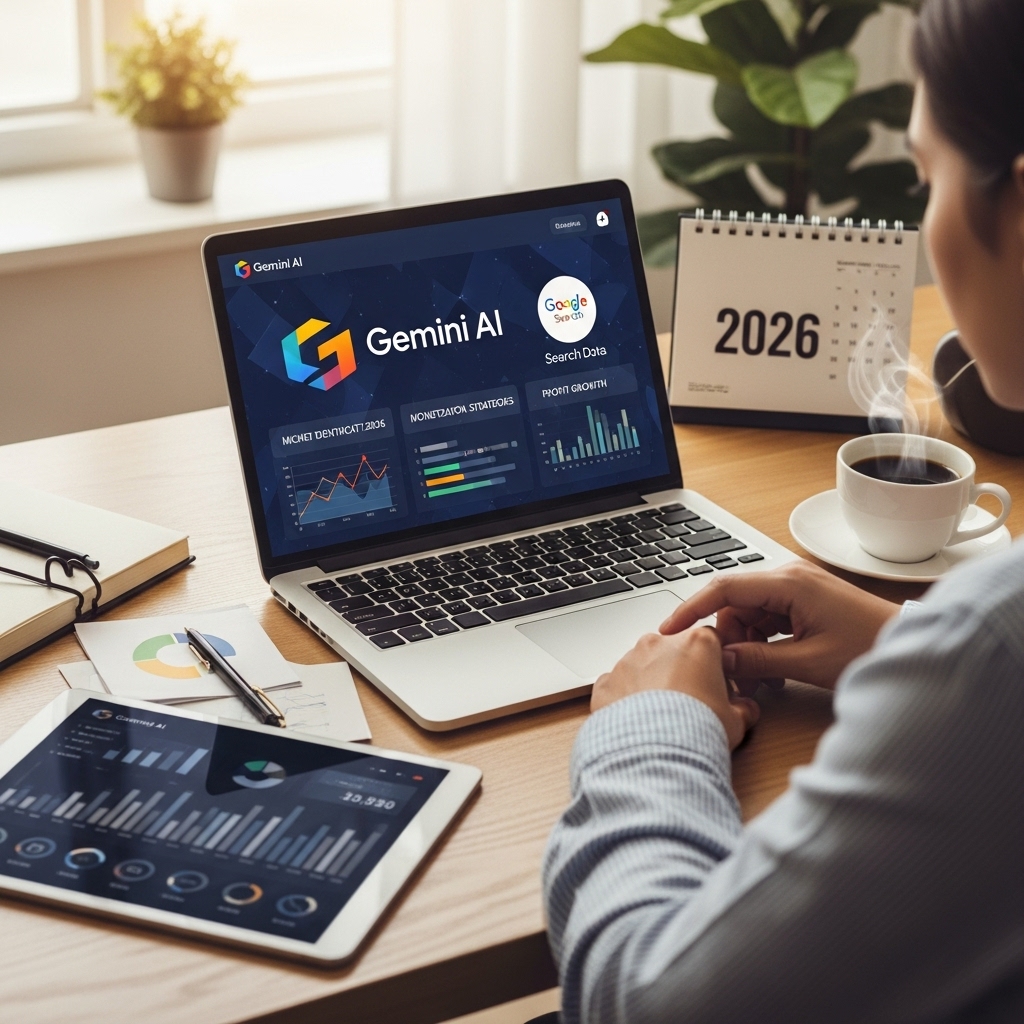 Google search data acting as a demand engine for validating and scaling Gemini business ideas