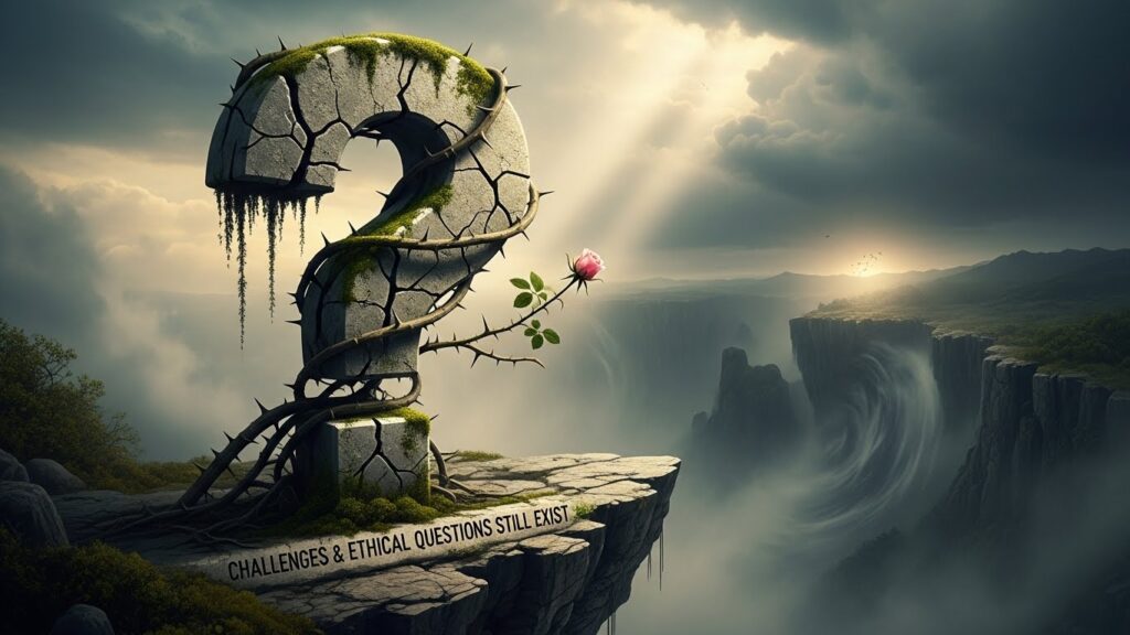 Ethical challenges and unanswered questions surrounding AI-generated movies in modern filmmaking