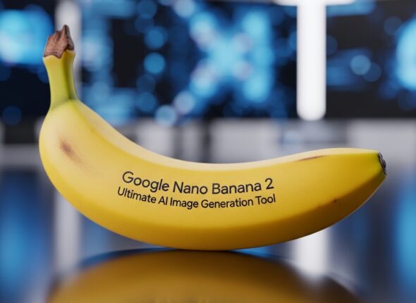 Google Nano Banana 2 AI image generation tool branding concept visualization